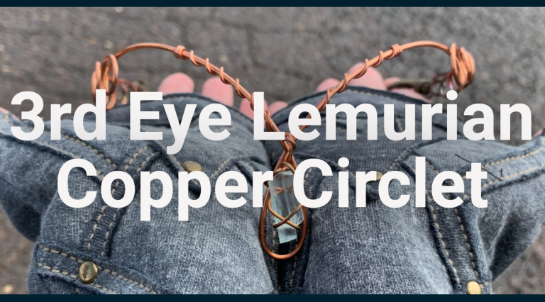 3rd Eye Lemurian Copper Circlet